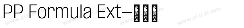 PP Formula Ext字体转换